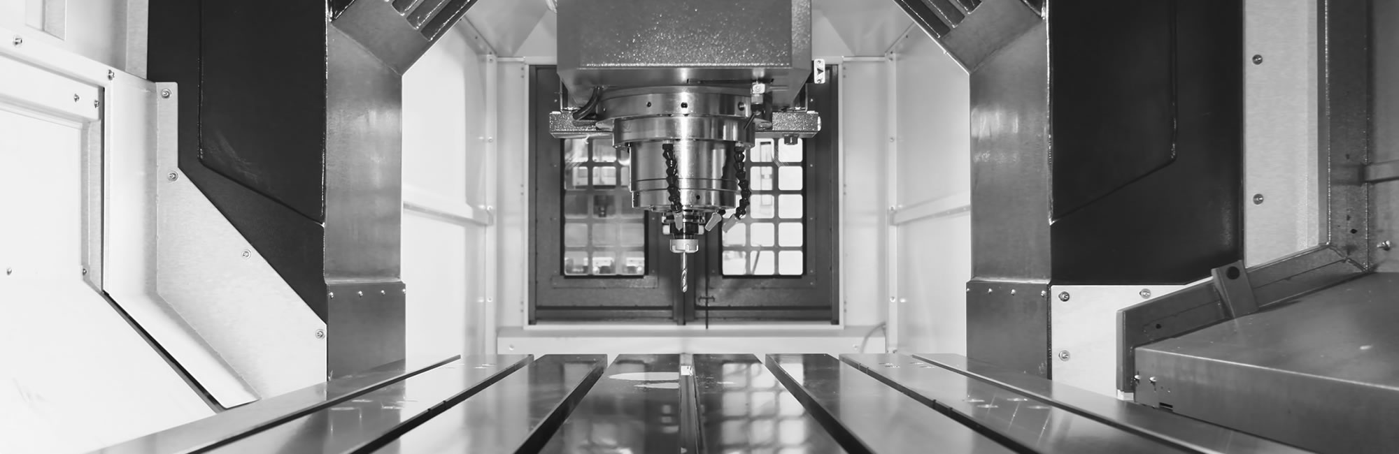 Ballbar accuracy testing on a CNC machining center.